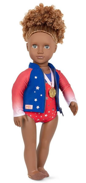 Our Generation Athletic Team Series Gymnastic Doll - Nya